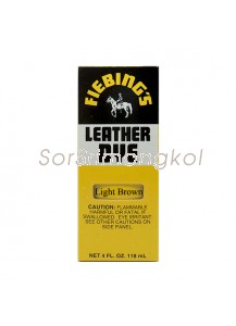 Fiebing's Light Brown Leather Dye - 4 oz