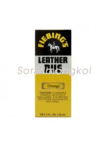 Fiebing's Orange Leather Dye - 4 oz