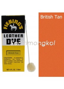 Fiebing's British Tan Leather Dye - 4 oz