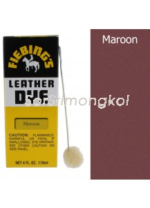 Fiebing's Maroon Leather Dye - 4 oz